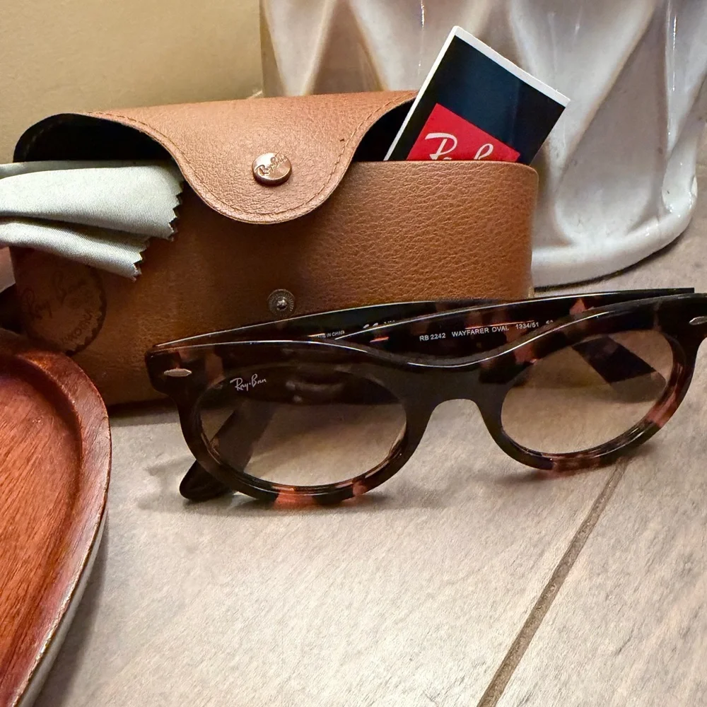 Ray-Ban Classic Tortoise Sunglasses - Picture 8 of 11